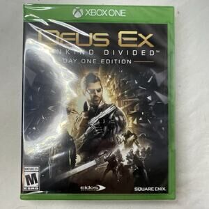 Deus Ex Mankind Divided Day One Edition - Xbox One - Brand New | Factory Sealed